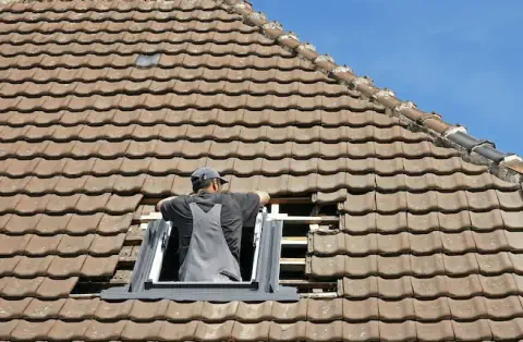 Pose de velux - Amfreville